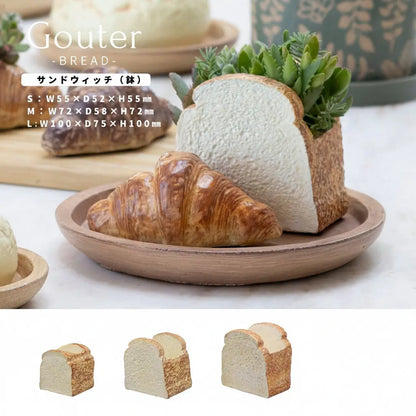 🍞 【拼肉肉】肉肉甜點店｜優質厚片吐司 Ｘ 真實多肉盲盒 (三種尺寸任選｜零熱量下午茶｜含盆土專業組裝) 拼肉肉 Puzzle Of Succulent