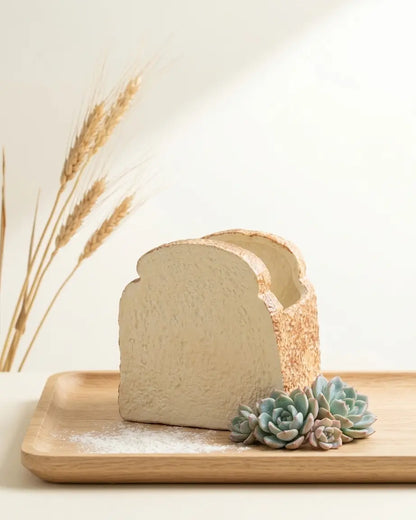 🍞 【拼肉肉】肉肉甜點店｜優質厚片吐司 Ｘ 真實多肉盲盒 (三種尺寸任選｜零熱量下午茶｜含盆土專業組裝) 拼肉肉 Puzzle Of Succulent